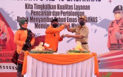 Danny Beber Program Makassar Recover di Hari Jadi Basarnas