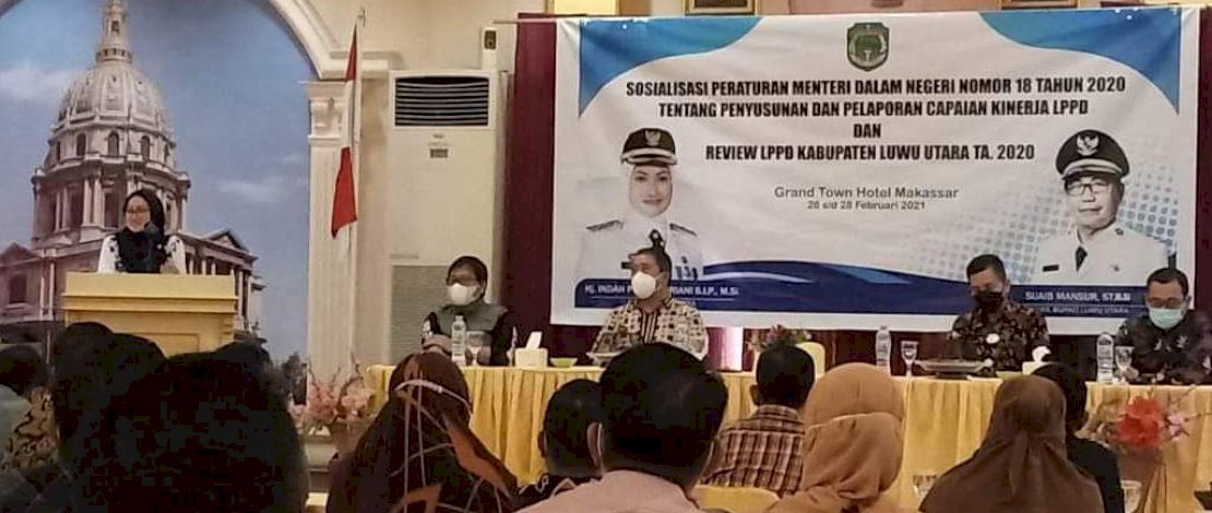 Indah Minta LPPD Selesai Paling Lambat Maret 2021