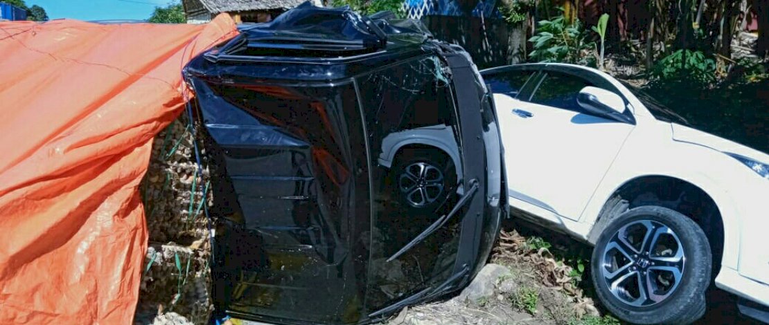 Lakalantas di Barru. (Foto: Dok Satlantas Polres Barru)