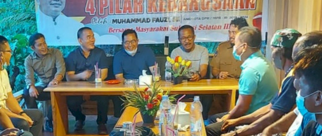 Sosialisasi 4 Pilar Kebangsaan, Abang Fauzi : Harus Dimulai Dari Diri Sendiri