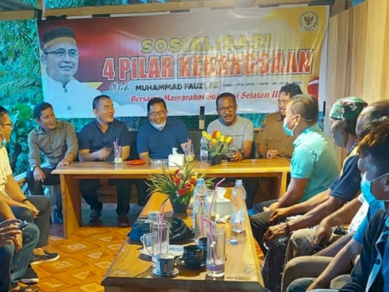 Sosialisasi 4 Pilar Kebangsaan, Abang Fauzi : Harus Dimulai Dari Diri Sendiri