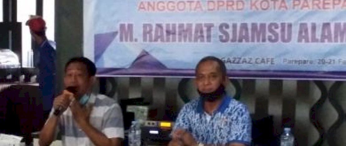 Wakil Ketua DPRD Parepare Rahmat Gelar Reses, Fokus Bantuan Usaha Rakyat