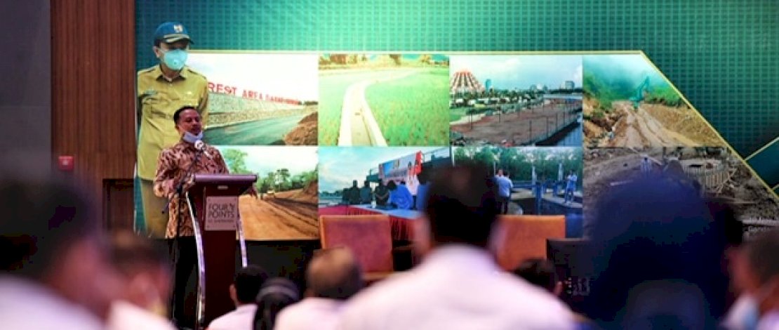 Plt Gubernur Sulsel Tegaskan Program Infrastruktur Tetap Berjalan
