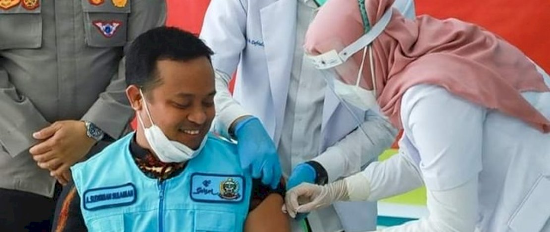 Puluhan Ribu Orang Sudah Divaksin, Plt Gubernur Sulsel: Jangan Takut