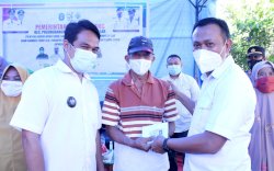 Bupati Takalar Serahkan BLT-Dana Desa Tahap Pertama tahun 2021 dibeberapa Desa