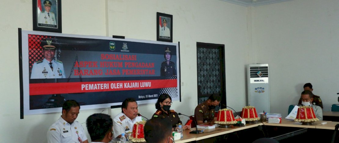 Pemkab Gandeng Kejari Luwu Gelar Penyuluhan Hukum