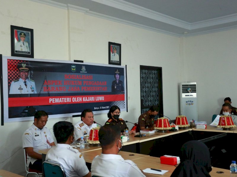 Pemkab Gandeng Kejari Luwu Gelar Penyuluhan Hukum