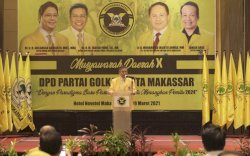 Buka Musda Makassar, Taufan Pawe: Golkar Harus Punya Walikota di 2024