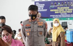 TNI-Polri Antusias Sukseskan Vaksinasi Covid-19 Tahap Kedua di Luwu