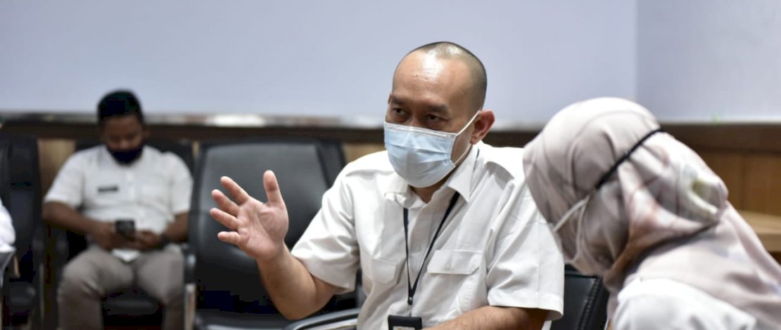 Suasana penandatanganan MoU antara Pemkab Lutra dengan Jasindo.