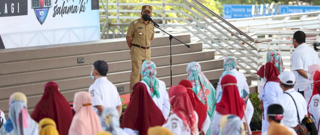 Sukseskan Festival Smart Vaksinasi Makassar, 1.000 Nakes, Vaksinator dan Dokter Ikut Apel Siaga