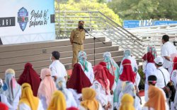 Sukseskan Festival Smart Vaksinasi Makassar, 1.000 Nakes, Vaksinator dan Dokter Ikut Apel Siaga