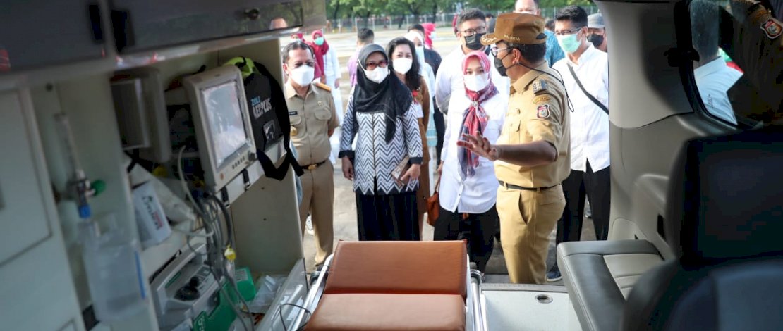 Dengan program Makassar Recover, Danny Pomanto Pastikan Cadangan Keperluan Medis Aman