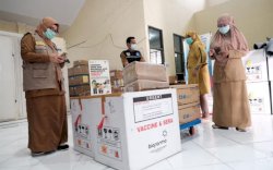 Vaksin Sinovac Tiba Dibeberapa Kecamatan di Gowa