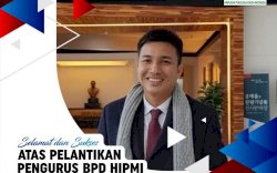 Pengurus HIPMI Sulsel Dilantik, Andi Abdullah Rahim Ucapkan Selamat