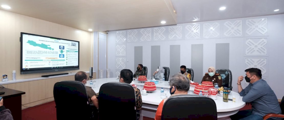 Bupati Gowa Hadiri Rakornas Penegakan Disiplin Protokol Kesehatan Covid-19 Secara Virtual