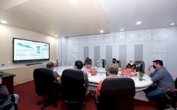 Bupati Gowa Hadiri Rakornas Penegakan Disiplin Protokol Kesehatan Covid-19 Secara Virtual