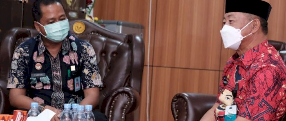 Wabup Gowa Terima Kunker Kepala Lapas Narkotika Sungguminasa