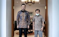 Ditemui AHY, JK Sebut Jokowi Tak Mungkin Bela Moeldoko