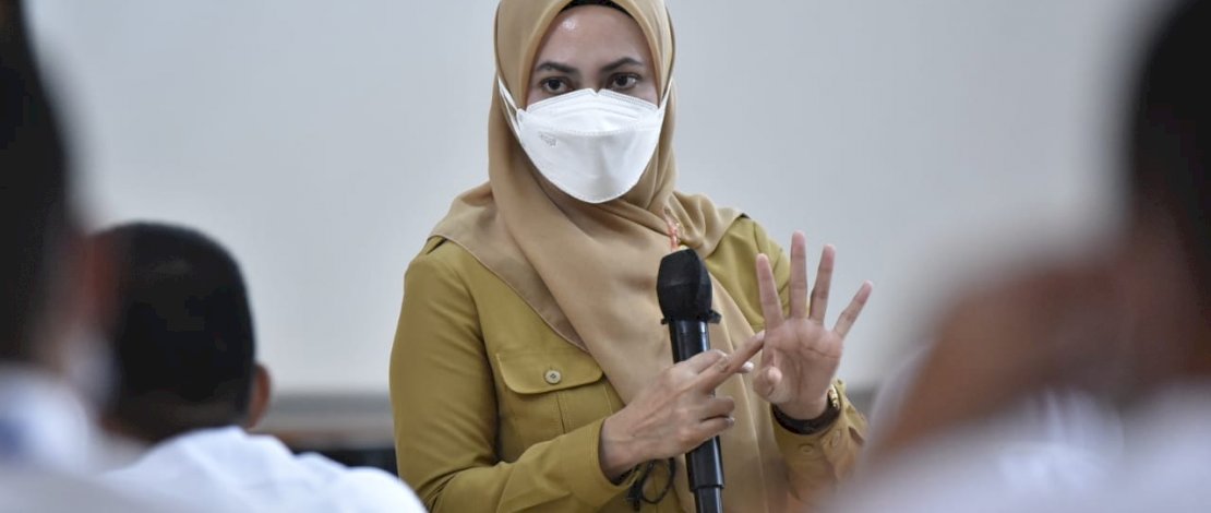 Bupati Lutra, Indah Putri Indriani. IST