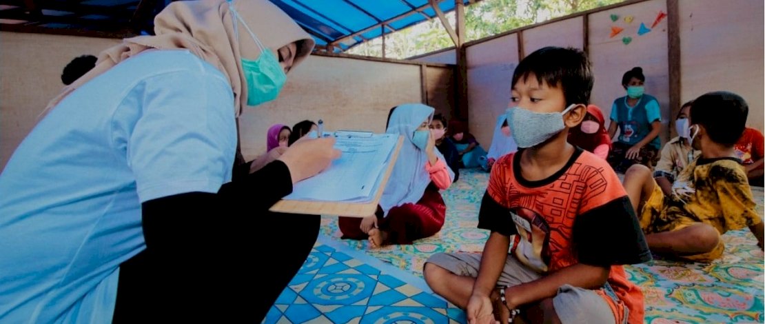 Proses pembelajaran dengan "TakiMI' guru.