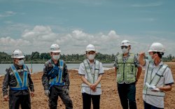 Kepala Balai Perkeretaapian Sambangi Proyek Kereta Api Sulsel