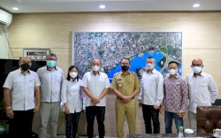 Jalin Sinergitas, Direksi Kalla Group Silaturahmi ke Pemkot Makassar
