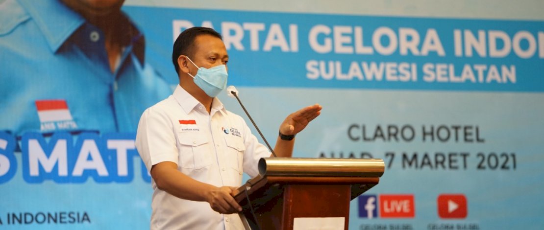 Ketua Gelora Sulsel, Syamsari Kitta
