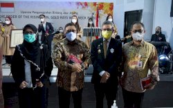 Taufan Pawe Hadiri Penganugerahan Bintang Jasa Jepang kepada Guru Besar Unhas