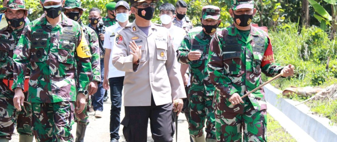 Tinjau Lokasi TMMD, Jenderal TNI Sampaikan Terima Kasih ke Pemkot Parepare