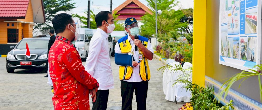 Plt Gubernur Sulsel Ajukan Sejumlah Proyek Strategis ke Presiden Jokowi