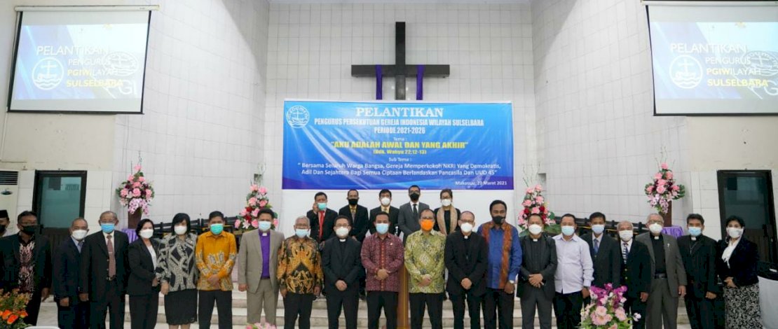 Hadiri Pelantikan Pengurus Baru PGIW Sulselbara, Ini Arahan Plt Gubernur