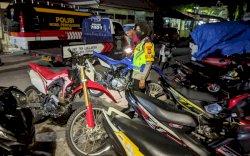 Polres Pinrang kembali Amankan Kendaraan Pelaku Balap Liar