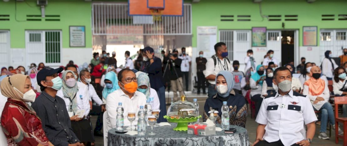 Danny Pomanto Resmikan Rehabilitasi Atap SMPN 5 Makassar