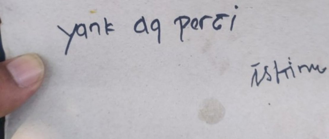 Surat ditulis SC sebelum meloncat ke sungai.