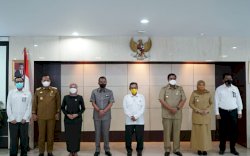 Bupati Luwu Serahkan Laporan Keuangan Tahun Anggaran 2020 kepada BPK