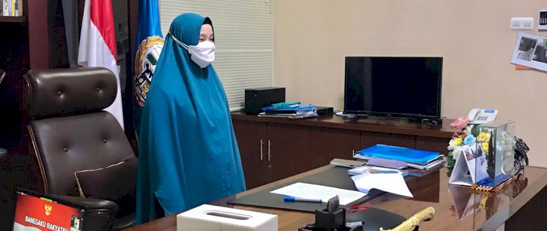 Wakil Ketua PKK Sulsel, membuka sosialisasi PAAR.