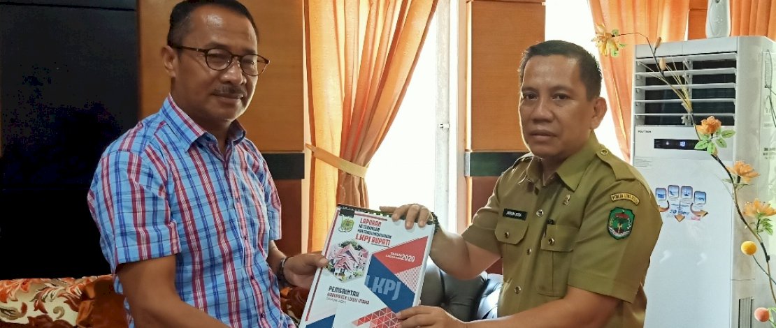 Dokumen LKPJ Bupati Luwu Utara TA 2020 Resmi Diterima DPRD