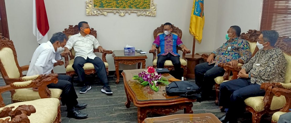  Staf Khusus (Stafsus) Wakil Presiden (Wapres) RI bidang investasi dan infrastruktur, DR. Sukriansyah S. Latief SH MH melakukan kunjungan kerja (kunker) ke Bali, Rabu (24/3/2021).