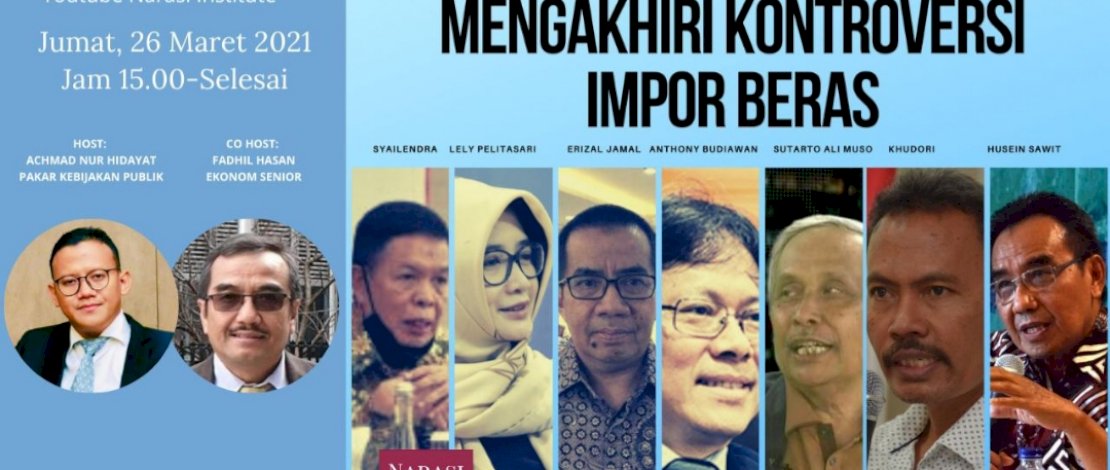 Narasi Institute akan menggelar zoominari.