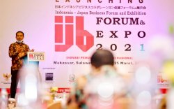 Plt Gubernur Launching Indonesia Jepang Bussines Forum and Exhibition