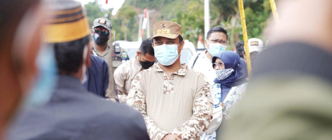 KUNJUNGAN KERJA. Pelaksana Tugas Gubernur Sulawesi Selatan, Andi Sudirman Sulaiman, melakukan kunjungan kerja di Kabupaten Luwu, Sabtu, 27 Maret 2021.