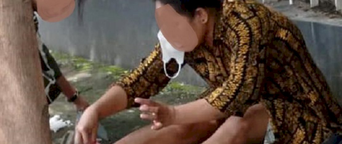 Korban ledakan bom bunuh diri di depan Gereja Katedral Makassar.