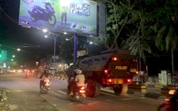 Pasca Ledakan Di Depan Gereja Katedral Makassar ,Brimob Bone Intensifkan Patroli 