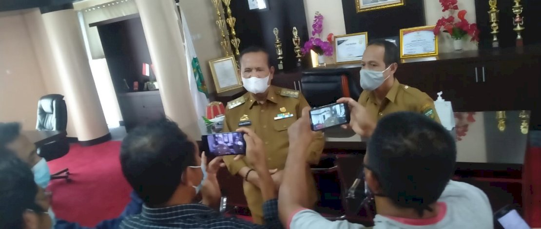 Bupati Luwu, Basmin Mattayang. IST