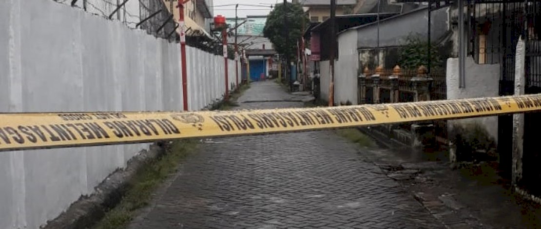 Kardus mencurigakan di Jl Sungai Pareman, bertuliskan "ISLAM X".