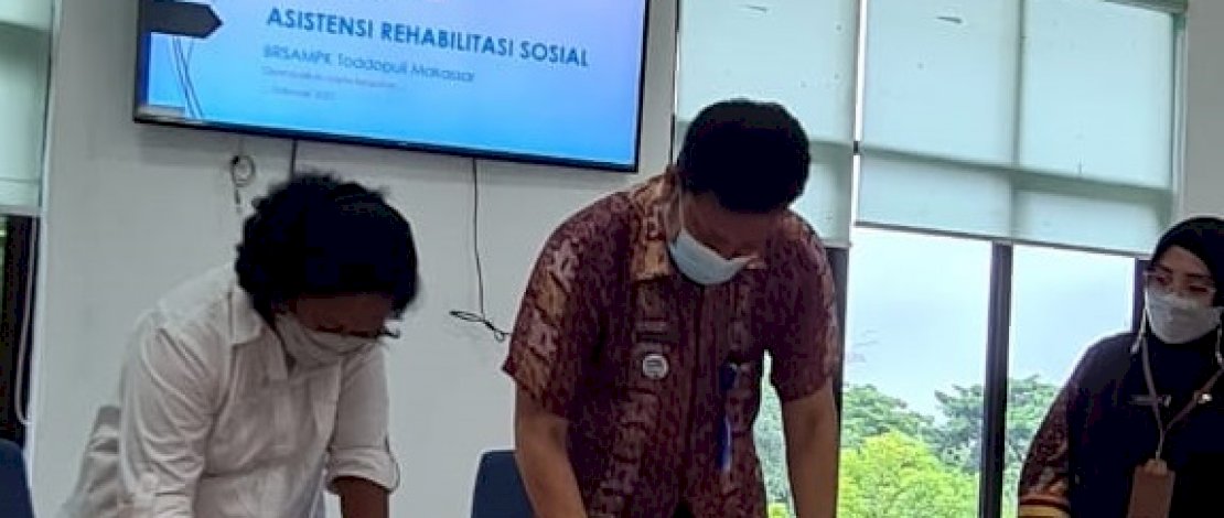 Balai Anak Toddopuli Makassar Teken Kerjasama Penanganan NAPZA dengan BNN Baddoka Makassar