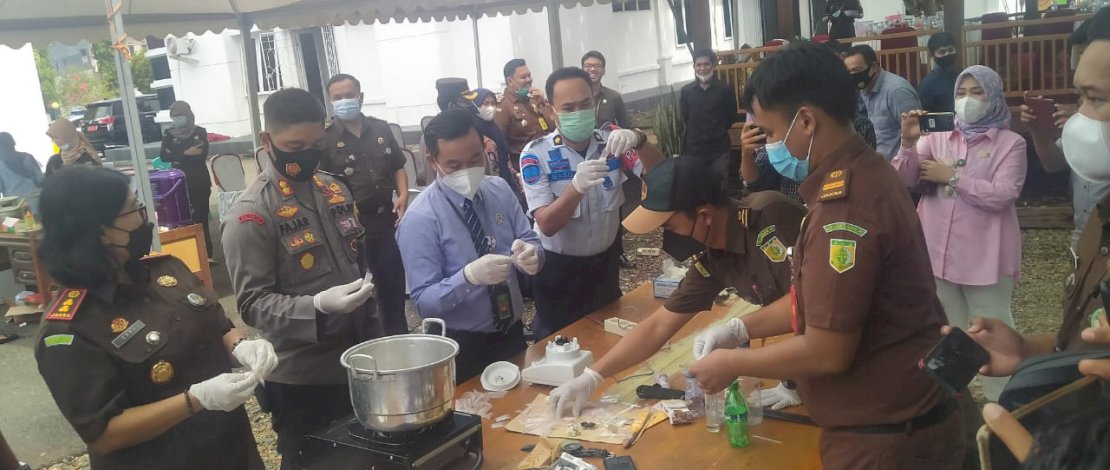 Suasana coffee morning di Kejari Luwu.