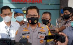 Lindungi Anggota dari Covid-19, Polrestabes Makassar Gelar Vaksin Massal