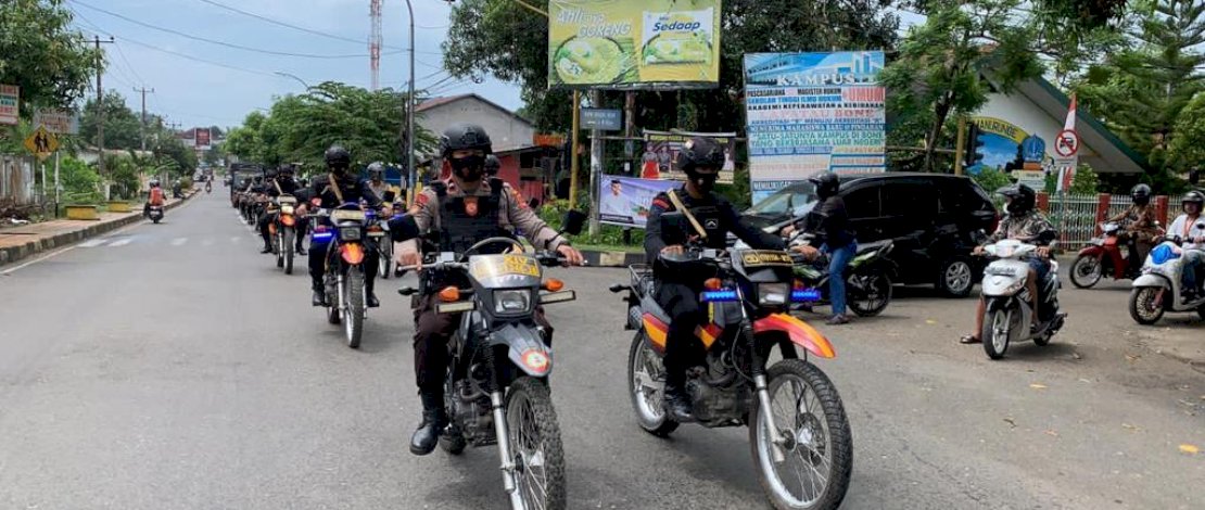 Antisipasi Aksi Teror, Batalyon C Pelopor Gelar Apel Kesiapsiagaan Dan Patroli Skala Besar